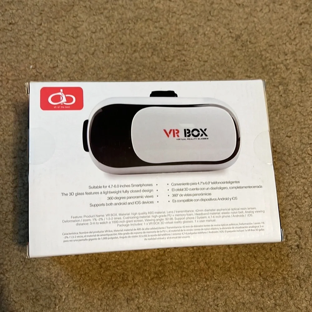 BRAND NEW VR Box Headset (Never opened)